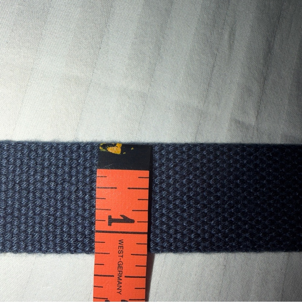 Build A Belt Adult Heart Flip Top 1.25 Wide Buckle with Canvas Web Belt 38 Inch - Picture 5 of 5